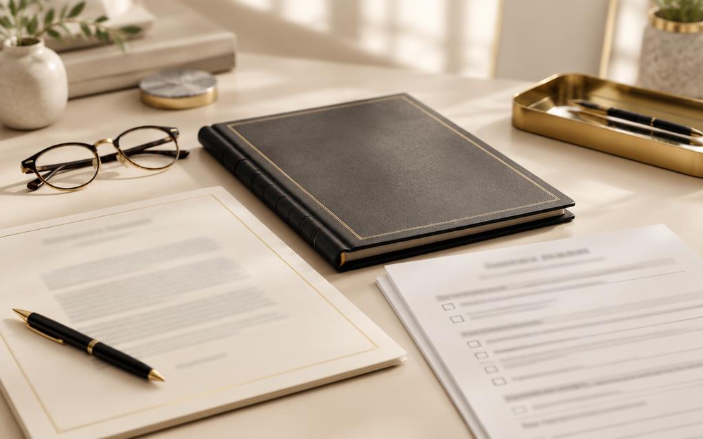 Estate Planning Documents — notary documents