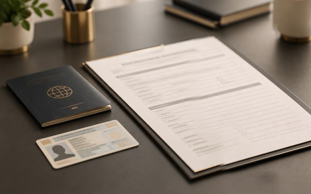 I-9 Employment Verification — notary documents